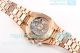 Swiss Replica Audemars Piguet Royal Oak Rose Gold 41mm Green Dial Cal.4401 Chronograph Watch (6)_th.jpg